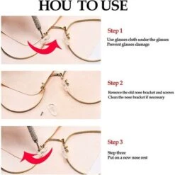Tuta Per Il Supporto Del Naso Degli Occhiali In Silicone, Kit Di Riparazione Per Occhiali Da Sole, Nasello In Silicone Morbido A Palloncino -Vendite Stanley || Ks Tools || MSW 81289951 4