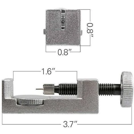 Strumento Di Fissaggio Del Cinturino Dell'orologio, Strumento Del Cinturino Dell'orologio, Kit Di Strumenti Di Rimozione Del Collegamento, Kit Di Riparazione Dello Strumento Del Cinturino Per Lo Smont 5 Strumento Di Fissaggio Del Cinturino Dell'orologio, Strumento Del Cinturino Dell'orologio, Kit Di Strumenti Di Rimozione Del Collegamento, Kit Di Riparazione Dello Strumento Del Cinturino Per Lo Smont - immagine 3
