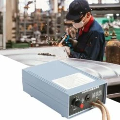 Saldatrice A Punti Portatile Da 5000 W Saldatrice A Batteria Portatile Fai-da-te Saldatrice A Corrente Regolabile Con Interruttore A Pedale Per Batteria 18650 Spina Europea (blu, Spina Europea Con Int -Vendite Stanley || Ks Tools || MSW 81574572 3