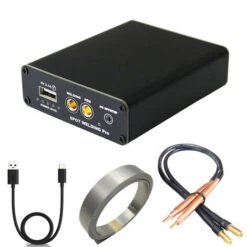 Mini Saldatore A Punti Fai-da-te 5 Marce Saldatrice Portatile A Punti Portatile Regolabile Batteria Al Litio A Carica Rapida Con Penna Per Saldatura A Punti Cavo Di Ricarica Per Foglio Di Nichel (nero