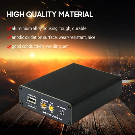 Mini Saldatore A Punti Fai-da-te 5 Marce Saldatrice Portatile A Punti Portatile Regolabile Batteria Al Litio A Carica Rapida Con Penna Per Saldatura A Punti Cavo Di Ricarica Per Foglio Di Nichel (nero 7 Mini Saldatore A Punti Fai-da-te 5 Marce Saldatrice Portatile A Punti Portatile Regolabile Batteria Al Litio A Carica Rapida Con Penna Per Saldatura A Punti Cavo Di Ricarica Per Foglio Di Nichel (nero - immagine 5