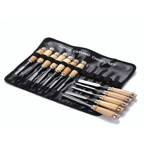 Scalpelli Legno 12pz Sgorbie Coltelli Intaglio Manico Legno Scalpellini 3 Scalpelli Legno 12pz Sgorbie Coltelli Intaglio Manico Legno Scalpellini