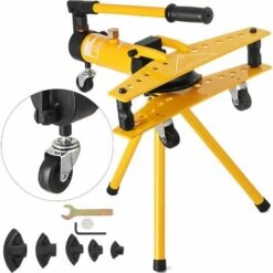 10t Curvatubi Piegatubi Manuale Meccanica Portatile Curva Tubi Idraulica 13-34mm