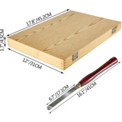 Wood Chisel Sets Lathe Chisels 8pcs For Wood Root Furniture Carving Lathes Red -Vendite Stanley || Ks Tools || MSW 82818448 2