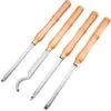Utensili Da Tornio Del Legno In Metallo Duro 4 Pz Scalpello Tornitura Del Legno -Vendite Stanley || Ks Tools || MSW 82818612 1