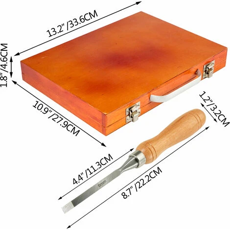 Scalpello Legno Set Di Scalpelli Tornio Legno 12 Pezzi Scalpello Tornitura Del Legno 4 Scalpello Legno Set Di Scalpelli Tornio Legno 12 Pezzi Scalpello Tornitura Del Legno - immagine 2