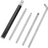 4 Pezzi Utensili Per Tornio Del Legno Con 1 Maniglia Strumenti in Metallo Duro 2 4 Pezzi Utensili Per Tornio Del Legno Con 1 Maniglia Strumenti in Metallo Duro -Vendite Stanley || Ks Tools || MSW 82819056 1