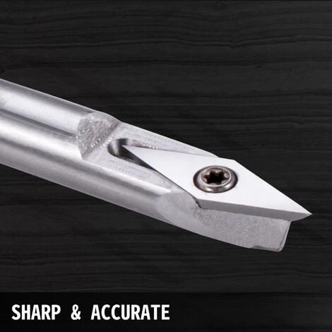 4 Pezzi Utensili Per Tornio Del Legno Con 1 Maniglia Strumenti in Metallo Duro 6 4 Pezzi Utensili Per Tornio Del Legno Con 1 Maniglia Strumenti in Metallo Duro - immagine 4