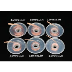 Striscia Di Treccia Dissaldante, Filo Di Saldatura In Rame, Stoppino Di Saldatura, Rimozione Della Treccia, Strumento Di Riparazione Del Filo Di Saldatura (diametro: 1,5 M X 2,0 Mm) 1 Pezzo -Vendite Stanley || Ks Tools || MSW 82868850 4