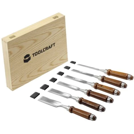 Scalpello Per Legno, 6 Pz. Kit TOOLCRAFT TO-7873785 5 Scalpello Per Legno, 6 Pz. Kit TOOLCRAFT TO-7873785 - immagine 3