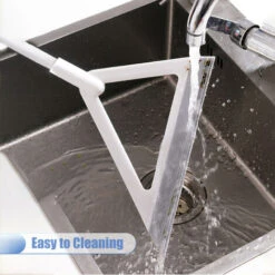 Tergivetro Per Pavimenti 2 In 1 Tergivetro Per Finestre Multiuso Tergivetro Per Doccia Con Manico Lungo Tergivetro Per Vetri In Acciaio Inossidabile Per Finestre Del Bagno E Vetro Del Parabrezza Dell' -Vendite Stanley || Ks Tools || MSW 85892784 5