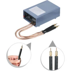 Saldatrice A Punti 5000W Saldatrice A Punti Portatile Ad Alta Potenza Saldatrici A Corrente Regolabile Portatile 0-800A Per Batteria 18650 Spina Europea (blu, Spina Europea) -Vendite Stanley || Ks Tools || MSW 85893238 4