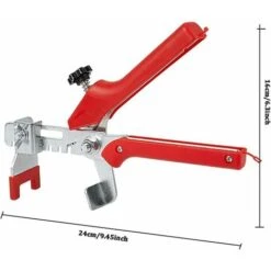Pinze Per Piastrelle Per Pavimenti, Clip Di Livellamento Riutilizzabili Cunei Sistema Di Livellamento Per Piastrelle Localizzatore Di Piastrelle Strumento Di Misurazione Per L'installazione Di Piastre -Vendite Stanley || Ks Tools || MSW 85913653 2
