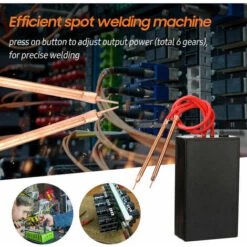 Saldatrice A Punti, Mini Saldatore A Punti Portatile Per Batteria Al Litio Con Cintura In Nichel Fai-da-te Per Uso Domestico, Saldatore A Punti Per Batteria Al Litio -Vendite Stanley || Ks Tools || MSW 86182536 4