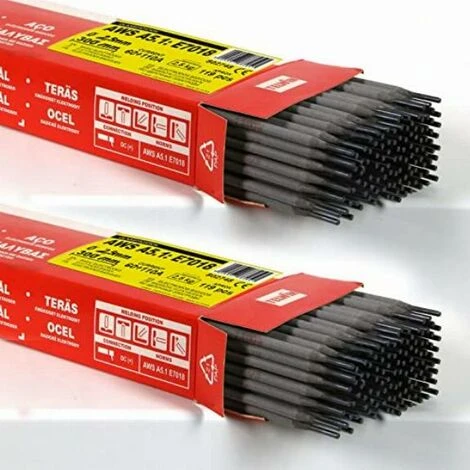 Telwin 803532 Pack Elettrodi Basici Per Saldatura, 2 Scatole, D. 2.5 Mm 2.5 Kg 5 Telwin 803532 Pack Elettrodi Basici Per Saldatura, 2 Scatole, D. 2.5 Mm 2.5 Kg - immagine 3