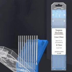 Ago Di Tungsteno Ed Elettrodo A Barra Di Tungsteno Per Saldatrice Ad Arco, (ago Nero Testa Grigia 2.0 15010 Pezzi / Scatola) -Vendite Stanley || Ks Tools || MSW 87573741 2