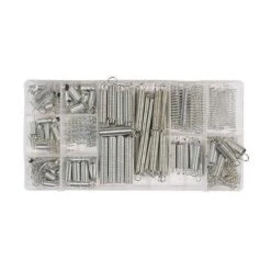 ASSORTIMENTO SET DI MOLLE A COMPRESSIONE E A TRAZIONE 200 PEZZI IN BOX