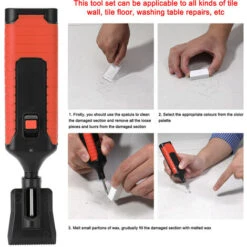 Set Di Strumenti Per La Riparazione Di Piastrelle In Ceramica Set Di Strumenti Multifunzione Per La Riparazione Fai-da-te Strumenti Per La Casa Conveniente Risparmio Di Manodopera Riparazione Di Graff 8 Set Di Strumenti Per La Riparazione Di Piastrelle In Ceramica Set Di Strumenti Multifunzione Per La Riparazione Fai-da-te Strumenti Per La Casa Conveniente Risparmio Di Manodopera Riparazione Di Graff -Vendite Stanley || Ks Tools || MSW 88043596 3