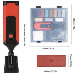 Set Di Strumenti Per La Riparazione Di Piastrelle In Ceramica Set Di Strumenti Multifunzione Per La Riparazione Fai-da-te Strumenti Per La Casa Conveniente Risparmio Di Manodopera Riparazione Di Graff 9 Set Di Strumenti Per La Riparazione Di Piastrelle In Ceramica Set Di Strumenti Multifunzione Per La Riparazione Fai-da-te Strumenti Per La Casa Conveniente Risparmio Di Manodopera Riparazione Di Graff -Vendite Stanley || Ks Tools || MSW 88043596 4