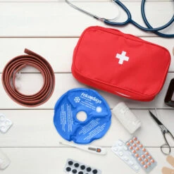 Relaxdays Fascia Ghiaccio Per Ginocchio, Set Da 4 Cuscinetti Termici Per Terapia Caldo O Freddo, Riutilizzabile, Blu -Vendite Stanley || Ks Tools || MSW 89223830 2