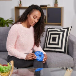 Relaxdays Fascia Ghiaccio Per Ginocchio, Set Da 4 Cuscinetti Termici Per Terapia Caldo O Freddo, Riutilizzabile, Blu -Vendite Stanley || Ks Tools || MSW 89223830 3