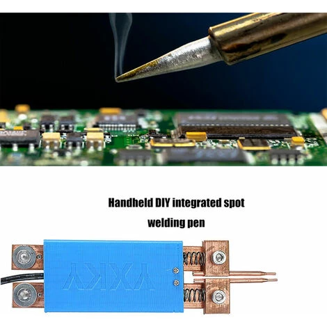 Penna Per Saldatura A Punti Portatile 18650 Penna A Innesco Automatico Per Saldatrice A Punti Penna Per Saldatura Integrata Bianca,Bianca 6 Penna Per Saldatura A Punti Portatile 18650 Penna A Innesco Automatico Per Saldatrice A Punti Penna Per Saldatura Integrata Bianca,Bianca - immagine 4