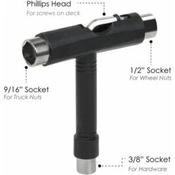 Strumento Multifunzionale Per Skateboard A Forma Di T, Strumento Portatile Per Skateboard A Forma Di T Strumenti Per Skateboard All-in-one Chiave Per Pattini Per Riparazione E Manutenzione Di Longboar 9 Strumento Multifunzionale Per Skateboard A Forma Di T, Strumento Portatile Per Skateboard A Forma Di T Strumenti Per Skateboard All-in-one Chiave Per Pattini Per Riparazione E Manutenzione Di Longboar -Vendite Stanley || Ks Tools || MSW 91200296 3