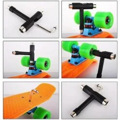 Strumento Multifunzionale Per Skateboard A Forma Di T, Strumento Portatile Per Skateboard A Forma Di T Strumenti Per Skateboard All-in-one Chiave Per Pattini Per Riparazione E Manutenzione Di Longboar 11 Strumento Multifunzionale Per Skateboard A Forma Di T, Strumento Portatile Per Skateboard A Forma Di T Strumenti Per Skateboard All-in-one Chiave Per Pattini Per Riparazione E Manutenzione Di Longboar -Vendite Stanley || Ks Tools || MSW 91200296 5