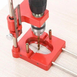 Drill Finder Guida Per Strumento Di Perforazione Portatile Guida Per Trapano Di Precisione Strumento Per La Lavorazione Del Legno Modello Carpentiere In Acciaio (rosso) -Vendite Stanley || Ks Tools || MSW 91205361 3