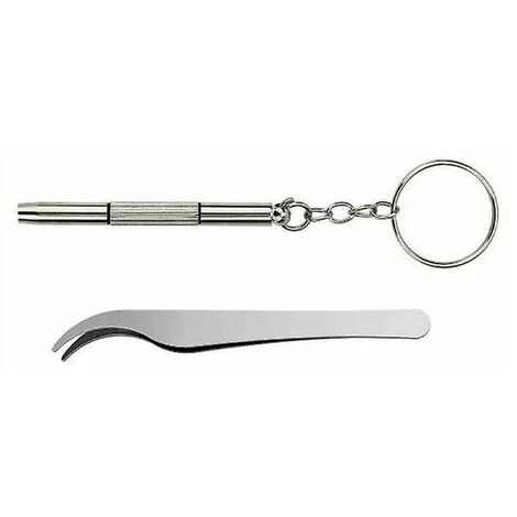 1000 Pezzi Assortiti Occhiali Viti Dadi Kit Di Riparazione Occhiali + 1 Mini Cacciavite + Pinzette Per Occhiali Orologi 5 1000 Pezzi Assortiti Occhiali Viti Dadi Kit Di Riparazione Occhiali + 1 Mini Cacciavite + Pinzette Per Occhiali Orologi - immagine 3