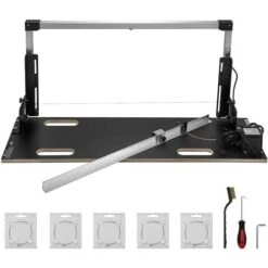 VEVOR Tagliatrice Di Schiuma Tagliatrice Per Polistirolo, Macchina Da Taglio Di Schiuma Per Tagliare Materiali In Polistirene Come Polistirolo E Styrodur, L'Isolamento Di Tetti Inclinati, 220 V 200 W