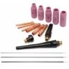 17 Pezzi TIG Welding Torch Cup Collet Body Kit Iniettore Tungsteno WP-17 -Vendite Stanley || Ks Tools || MSW 93374359 1