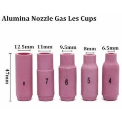 17 Pezzi TIG Welding Torch Cup Collet Body Kit Iniettore Tungsteno WP-17 -Vendite Stanley || Ks Tools || MSW 93374359 3