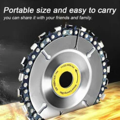 Catene Universali 22T Resistenti All'usura Disco Per La Lavorazione Del Legno Catene Per Scanalature Disco Disco Da Taglio Per Intaglio Del Legno Per Smerigliatrice Angolare Di Tipo 100 Carving Shapin 9 Catene Universali 22T Resistenti All'usura Disco Per La Lavorazione Del Legno Catene Per Scanalature Disco Disco Da Taglio Per Intaglio Del Legno Per Smerigliatrice Angolare Di Tipo 100 Carving Shapin -Vendite Stanley || Ks Tools || MSW 94043342 3