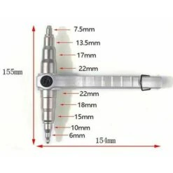 - Espansore Manuale Per Tubi In Rame, Condizionatore Per Utensili Per Lo Stampaggio Di Tubi In Rame Mantenere La Riparazione Strumento Universale Per L'espansione Della Refrigerazione -Vendite Stanley || Ks Tools || MSW 94168306 3