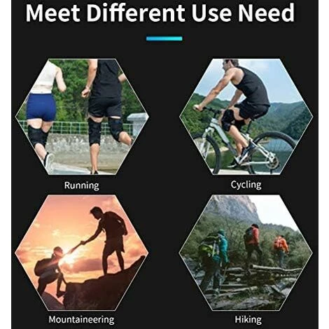 Ginocchiere Spring Force, Potente Supporto Per L'articolazione Del Ginocchio Protezione Per Le Gambe In Rimbalzo Antiscivolo 7 Ginocchiere Spring Force, Potente Supporto Per L'articolazione Del Ginocchio Protezione Per Le Gambe In Rimbalzo Antiscivolo - immagine 5