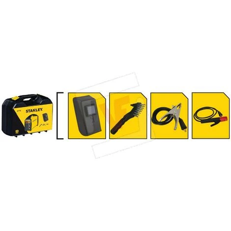 STANLEY SALDATRICE AD INVERTER SIRIO 140 4,2 KW 130 AMP VALIGETTA+ACCESSORI 4 STANLEY SALDATRICE AD INVERTER SIRIO 140 4,2 KW 130 AMP VALIGETTA+ACCESSORI - immagine 2