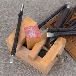 SET SCALPELLI SGORBIE PER LEGNO INTAGLIO SCALPELLINI 8pz -Vendite Stanley || Ks Tools || MSW 94729743 3