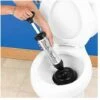 Trade Shop - Sturalavandino Scarichi E Wc A Pompa Manuale Sturatubi A Pressione Drain Buster -Vendite Stanley || Ks Tools || MSW 95110654 1