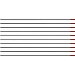 Elettrodi Di Tungsteno Per Saldatura TIG Con 2% Di Torio WT20 (rosso) 2.0 175 Mm 10 Pezzi Per Confezione -Vendite Stanley || Ks Tools || MSW 95704427 4
