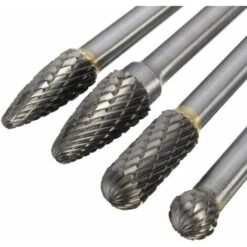 Set Di Frese In Carburo Di Tungsteno A Gambo Lungo Da 4 Pezzi Set Di Frese Per Smerigliatrice Con Codolo Da 6 Mm Per Metallo Lunghezza 6 Pollici 10 Set Di Frese In Carburo Di Tungsteno A Gambo Lungo Da 4 Pezzi Set Di Frese Per Smerigliatrice Con Codolo Da 6 Mm Per Metallo Lunghezza 6 Pollici -Vendite Stanley || Ks Tools || MSW 95707165 4