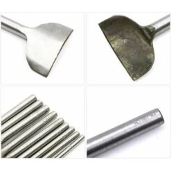 GTA 8PCS Pinze Per Punzonatura In Pelle Mezzo Tondo In Pelle Taglierina Punzone Fine Per Artigianato Fai Da Te, 5-40 Mm -Vendite Stanley || Ks Tools || MSW 95744655 4