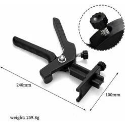 Per Livellatore Per Piastrelle Sistema Di Strumenti Di Livellamento Per Piastrelle Per Localizzatore Di Piastrelle Distanziatori Per Morsetti Livellatore A Parete Installazione A Pavimento -Vendite Stanley || Ks Tools || MSW 95767750 2