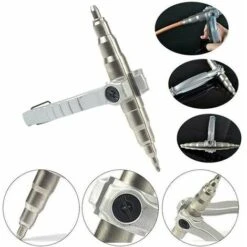 Espansore Per Tubi In Rame, Strumento Di Espansione Manuale Per Vari Tubi L'installazione Del Condizionatore D'aria Mantiene La Riparazione, Argento, Un Pezzo, Fonepro, 11 Espansore Per Tubi In Rame, Strumento Di Espansione Manuale Per Vari Tubi L'installazione Del Condizionatore D'aria Mantiene La Riparazione, Argento, Un Pezzo, Fonepro, -Vendite Stanley || Ks Tools || MSW 96204844 5