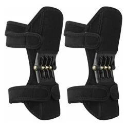 Ginocchiere A Molla, Potente Supporto Per L'articolazione Del Ginocchio, Protezione Antiscivolo Per Le Gambe In Rimbalzo