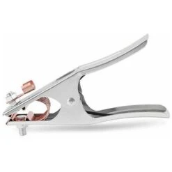 Morsetto Di Terra, Morsetto Di Saldatura, 1 Morsetto Di Terra Di Saldatura, Realizzato In Ferro + Ottone, Forte E Durevole, Attrezzatura Di Saldatura Professionale, Per La Maggior Parte Delle Saldatri