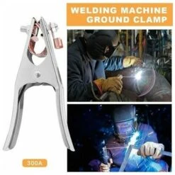 Morsetto Di Terra, Morsetto Di Saldatura, 1 Morsetto Di Terra Di Saldatura, Realizzato In Ferro + Ottone, Forte E Durevole, Attrezzatura Di Saldatura Professionale, Per La Maggior Parte Delle Saldatri -Vendite Stanley || Ks Tools || MSW 96332618 4