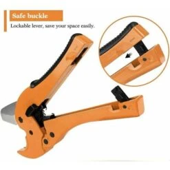 Tagliatubi In PVC Da 8 Pollici Tagliatubi A Cricchetto Per Tubi In Plastica Per Impieghi Gravosi Versione In PVC Jun Prime -Vendite Stanley || Ks Tools || MSW 96838455 4