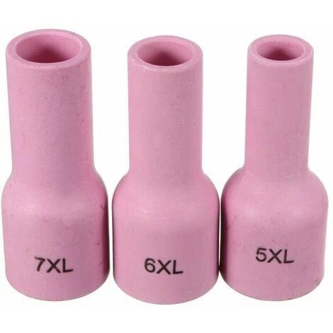 46 Pezzi/set TIG Gas Lens Collet Body Allumina Ugello Kit Assortito Per SR WP-9 WP-20 WP-25 Torcia Per Saldatura TIG 4 46 Pezzi/set TIG Gas Lens Collet Body Allumina Ugello Kit Assortito Per SR WP-9 WP-20 WP-25 Torcia Per Saldatura TIG - immagine 2