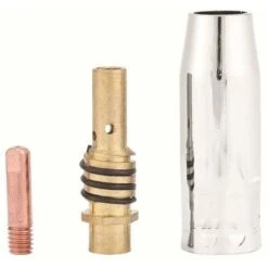 12pcs Saldatore Mig Senza Gas 15AK Punte Di Contatto Per Ugelli Di Saldatura MIG/MAG Supporto Per Connettore Gas Da 0,8 Mm, Ugello Gas Affusolato, Supporto Per Punta Di Contatto, Materiali Di Consumo -Vendite Stanley || Ks Tools || MSW 97886937 4